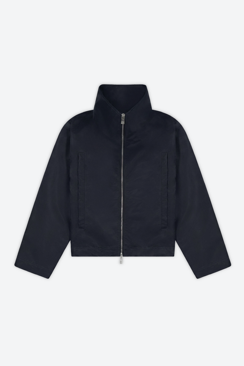 Funnel Jacket - Navy Nylon | Porter James