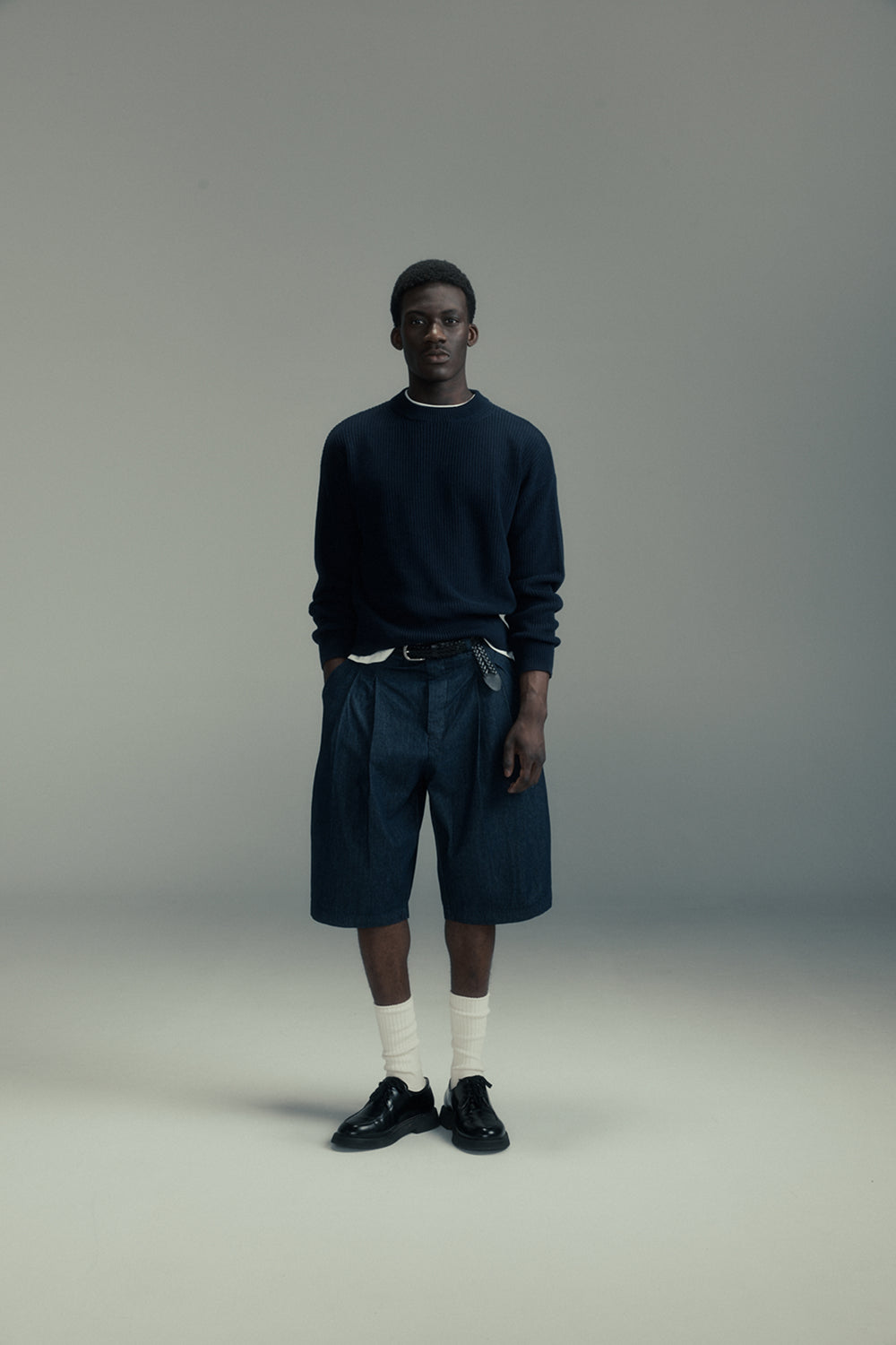 【ティムキャンピー】Porter James Sports Pleated Pleated Shorts