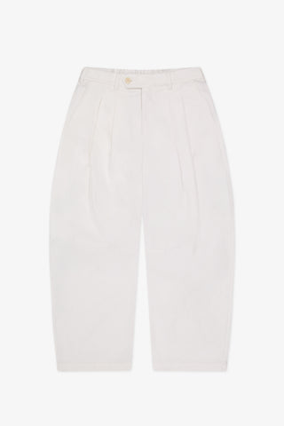 Dart-Knee Pleated Trousers