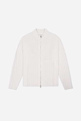 Zip-Up Drop Knit