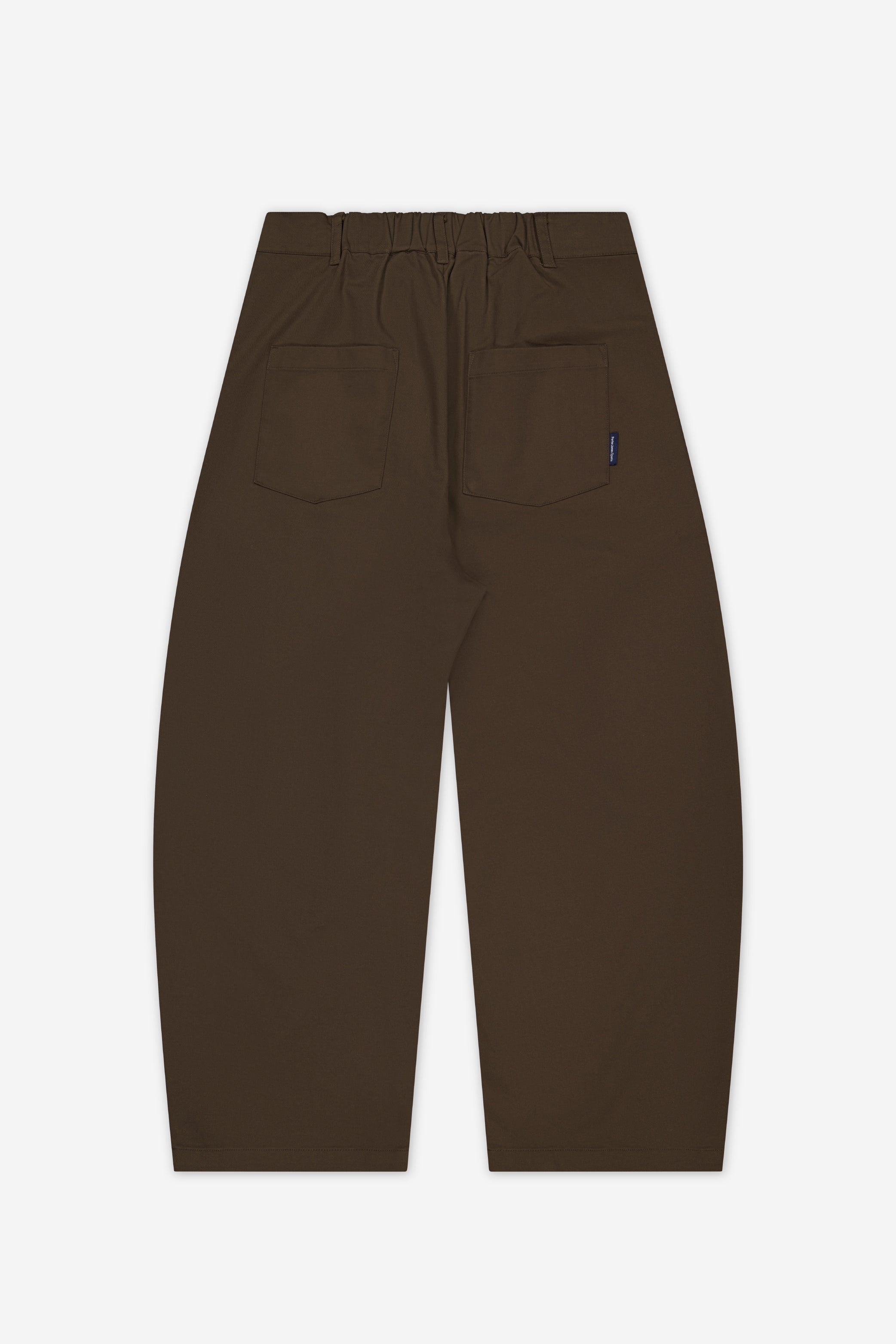 Dart-Knee Pleated Trousers