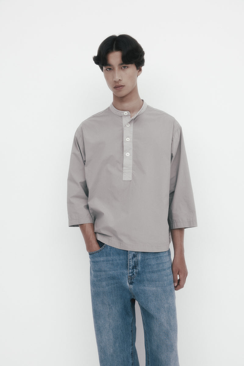 Mandarin Collar Shirt