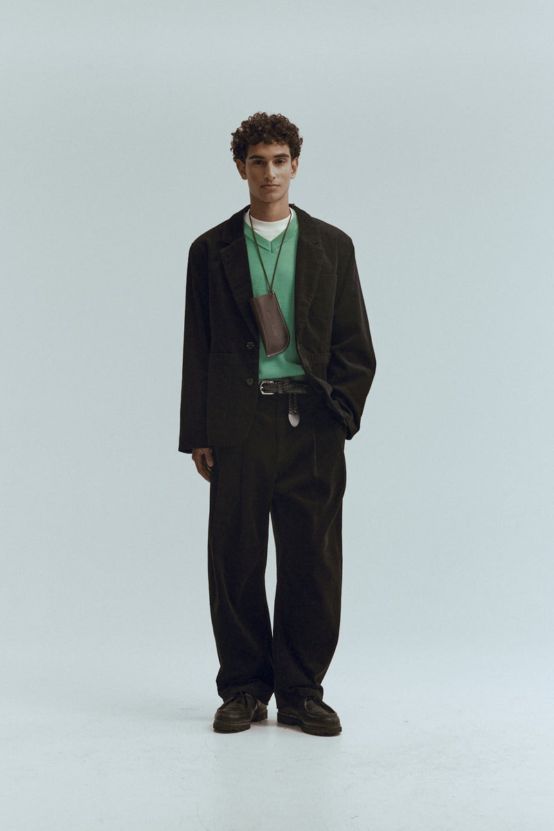 Tailored Pleated Trousers