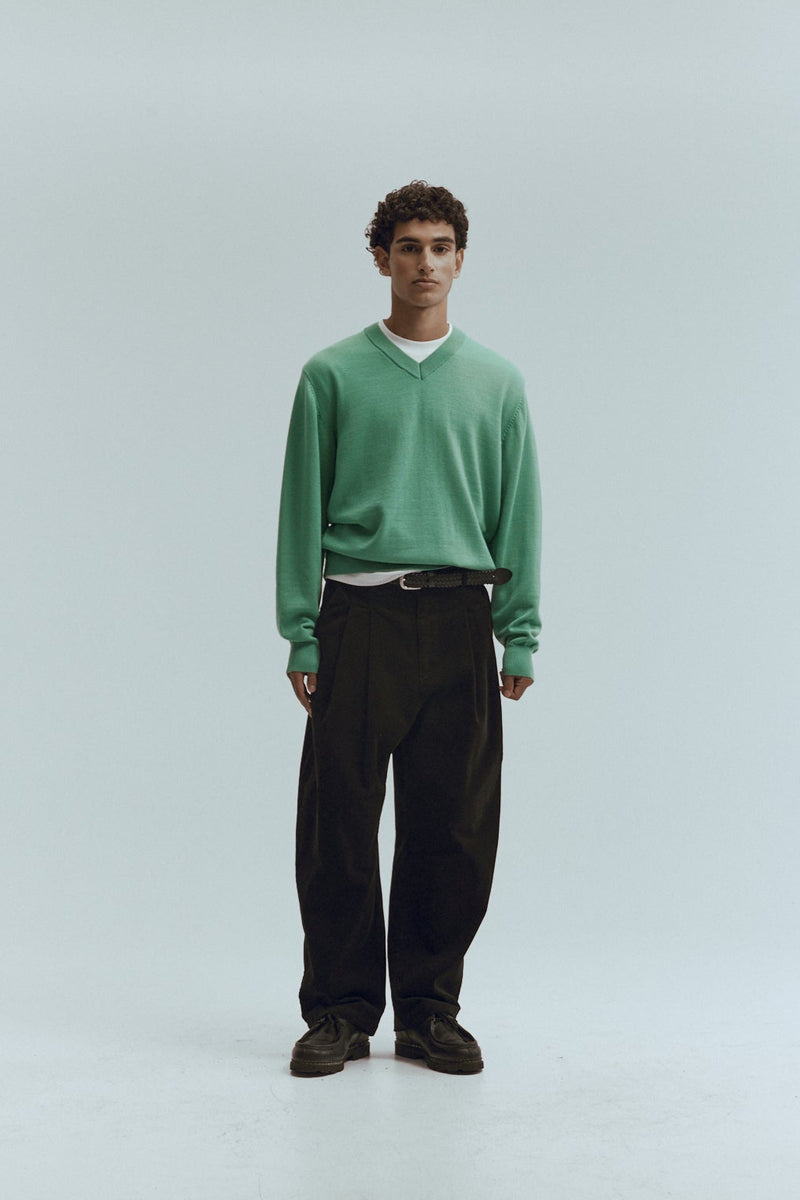 Knitted V-Neck