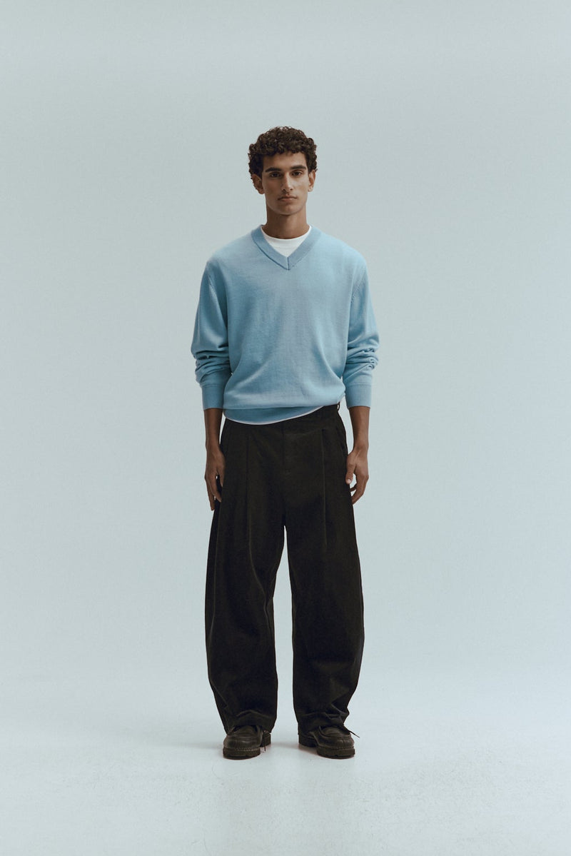 Knitted V-Neck