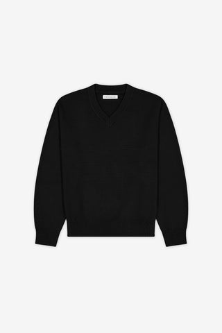 Knitted V-Neck