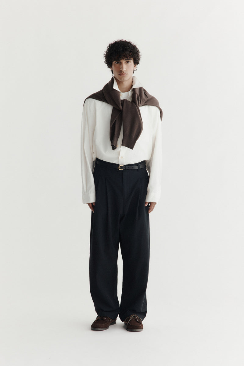 Tailored Pleated Trousers