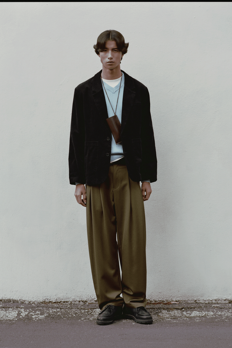 Tailored Pleated Trousers