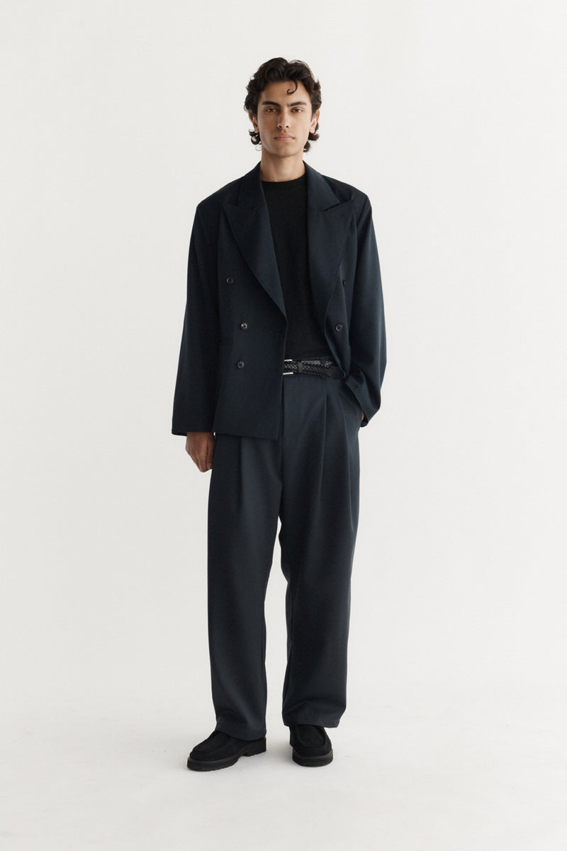 Tailored Pleated Trousers