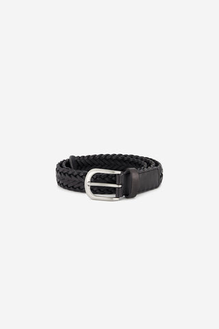 Leather Woven Belt