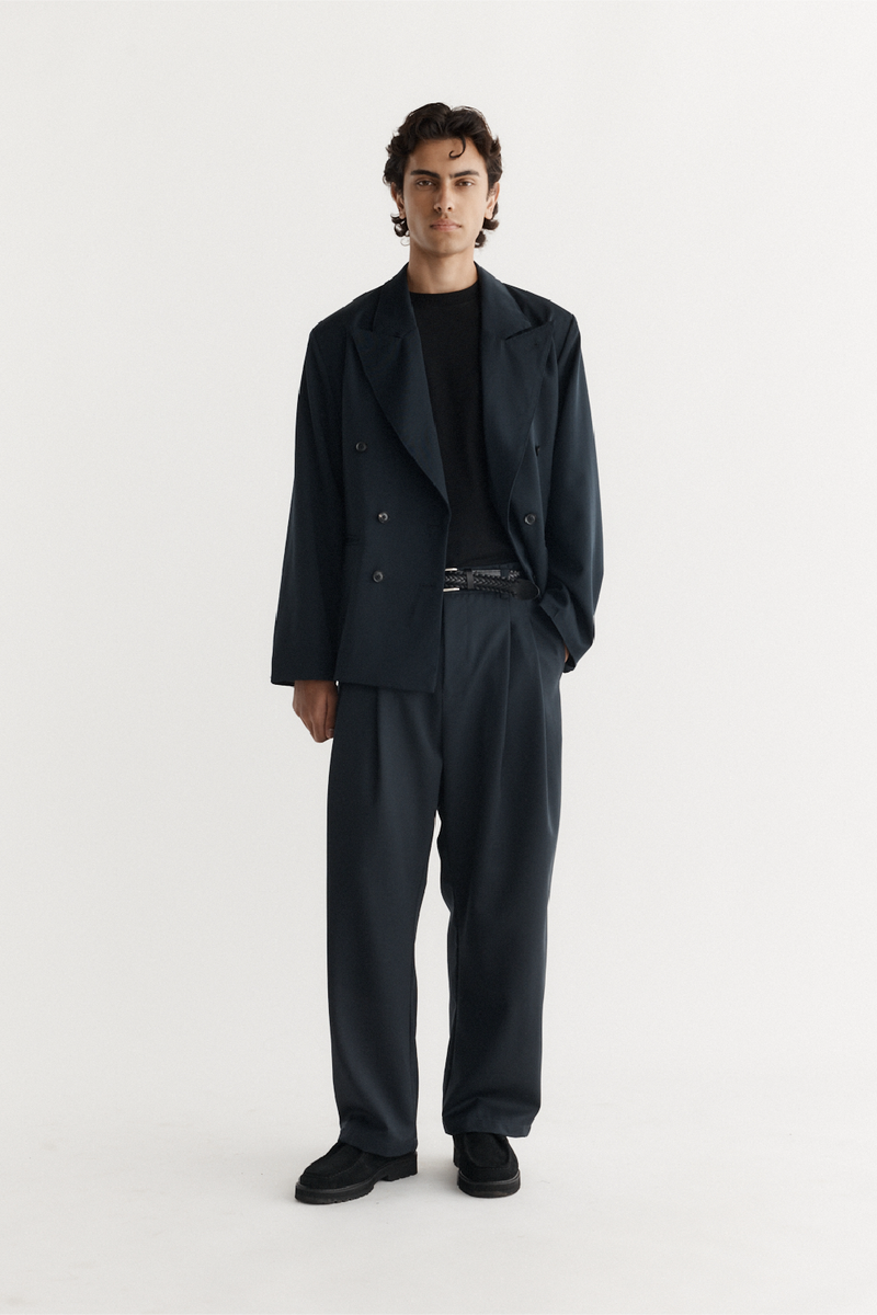 Tailored Pleated Trousers